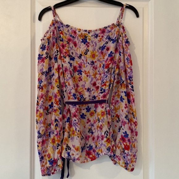 Guess by Marciano Summer Floral Pattern Blouse - Size S - Picture 6 of 9